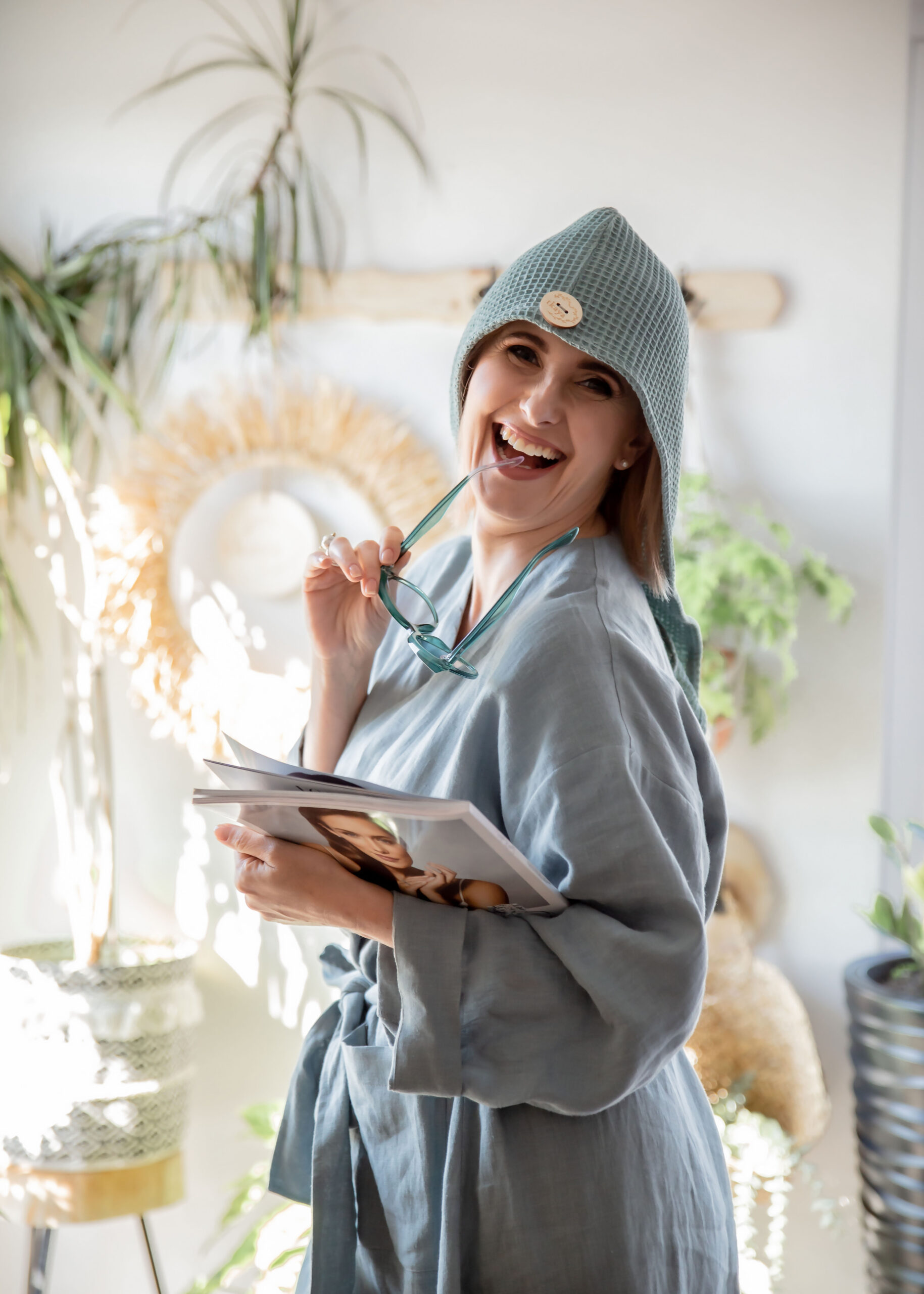 0 (136 of 306) szlafrok lniany patyna damski