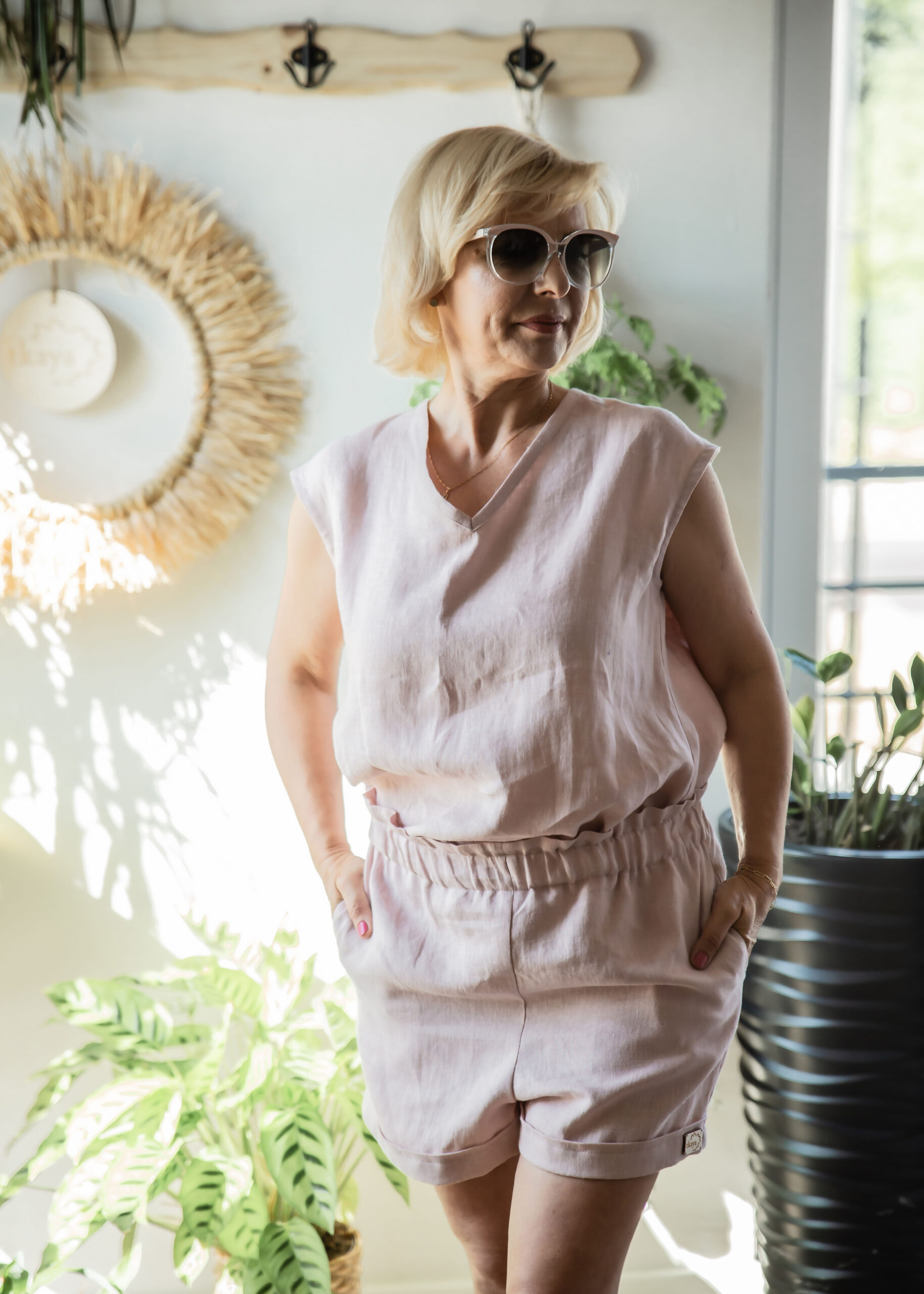 0 (127 of 306) TOP spodenki INU róż